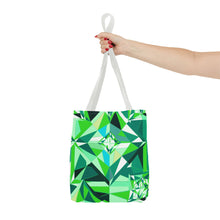 Load image into Gallery viewer, DIAMOND DRIP Tote Bag - Peridot Glow
