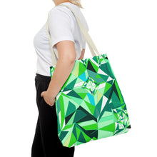 Load image into Gallery viewer, DIAMOND DRIP Tote Bag - Peridot Glow