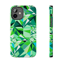 Load image into Gallery viewer, DIAMOND DRIP Phone Case - Peridot Glow