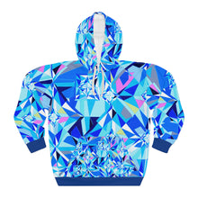 Load image into Gallery viewer, DIAMOND DRIP Unisex Pullover Hoodie - Azure Aura