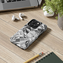 Load image into Gallery viewer, DIAMOND DRIP Phone Case - Monochrome Moonstone