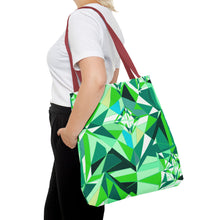 Load image into Gallery viewer, DIAMOND DRIP Tote Bag - Peridot Glow
