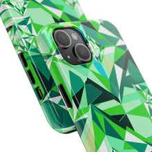 Load image into Gallery viewer, DIAMOND DRIP Phone Case - Peridot Glow