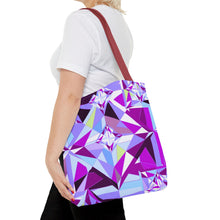 Load image into Gallery viewer, DIAMOND DRIP Tote Bag - Amethyst Allure
