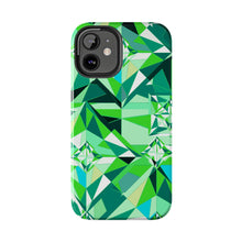 Load image into Gallery viewer, DIAMOND DRIP Phone Case - Peridot Glow
