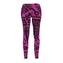 Load image into Gallery viewer, TRENTA Print Casual Leggings - Miss Magenta