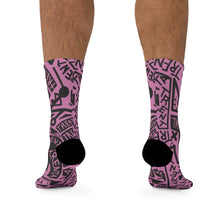Load image into Gallery viewer, TRENTA Print Socks - Blush N' Bashful