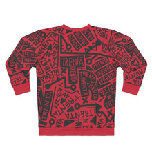 Load image into Gallery viewer, TRENTA Print Crewneck Sweatshirt - Crimson Queen