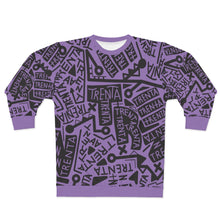 Load image into Gallery viewer, TRENTA Print Crewneck Sweatshirt - Mauve (Get Out The Way)