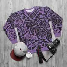 Load image into Gallery viewer, TRENTA Print Crewneck Sweatshirt - Mauve (Get Out The Way)