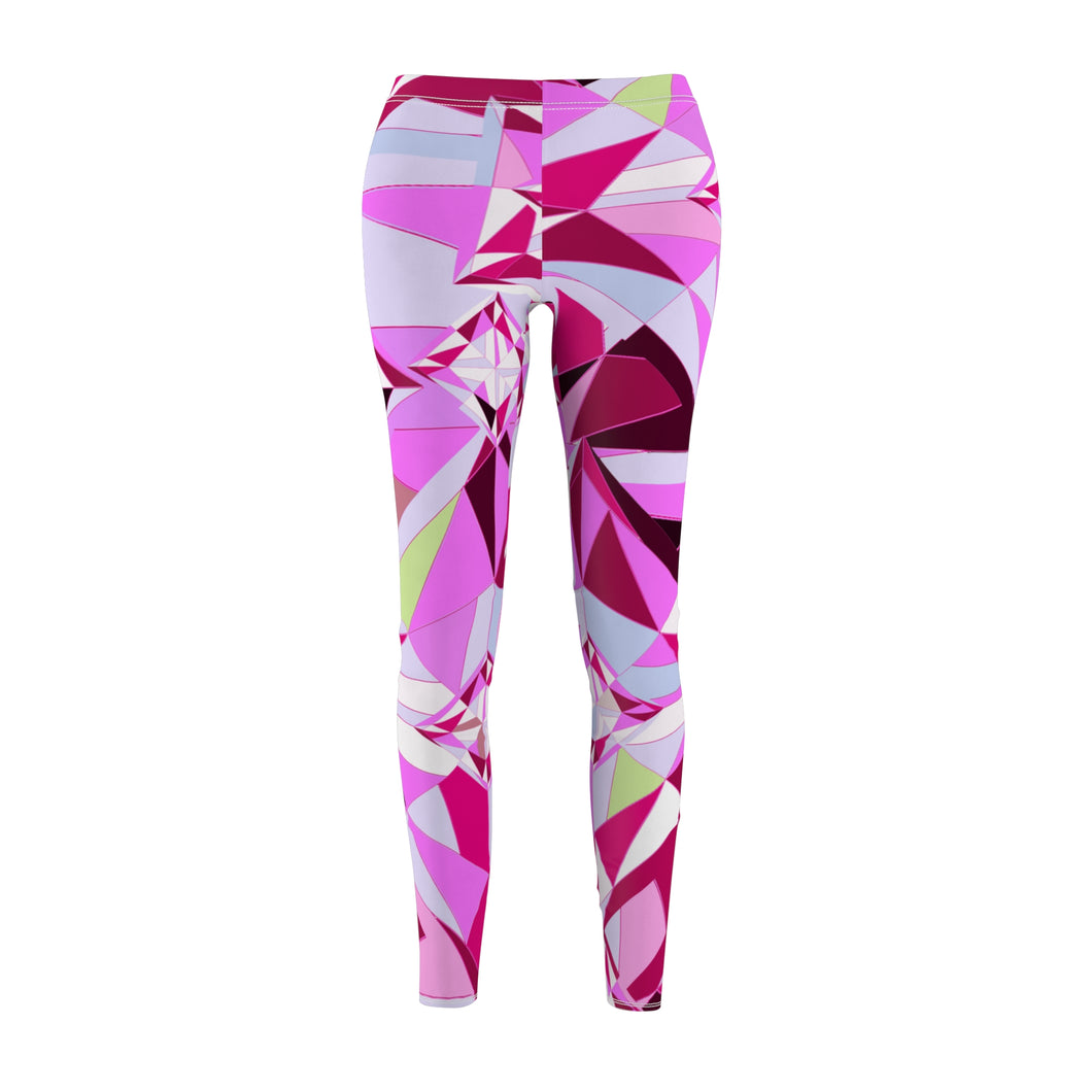 DIAMOND DRIP Leggings - Rose Quartz Radiance