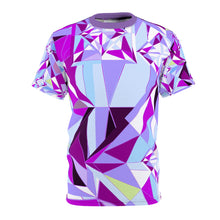 Load image into Gallery viewer, DIAMOND DRIP Unisex Cut &amp; Sew Tee - Amethyst Allure
