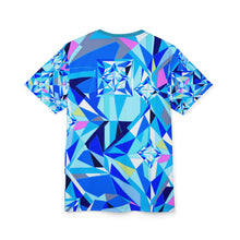 Load image into Gallery viewer, DIAMOND DRIP Unisex Cut &amp; Sew Tee - Azure Aura
