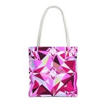 Load image into Gallery viewer, DIAMOND DRIP Tote Bag - Rose Quartz Radiance
