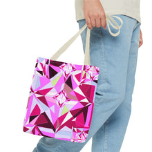 Load image into Gallery viewer, DIAMOND DRIP Tote Bag - Rose Quartz Radiance

