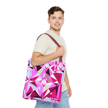 Load image into Gallery viewer, DIAMOND DRIP Tote Bag - Rose Quartz Radiance
