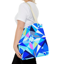 Load image into Gallery viewer, DIAMOND DRIP Tote Bag - Azure Aura
