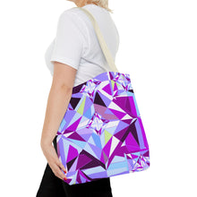 Load image into Gallery viewer, DIAMOND DRIP Tote Bag - Amethyst Allure
