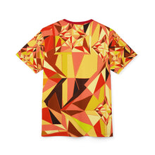 Load image into Gallery viewer, DIAMOND DRIP Unisex Cut &amp; Sew Tee - Firestone Flare
