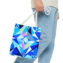 Load image into Gallery viewer, DIAMOND DRIP Tote Bag - Azure Aura
