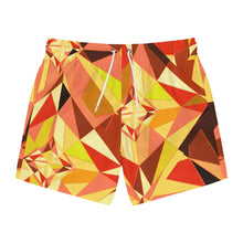 Load image into Gallery viewer, DIAMOND DRIP Swim Trunks - Firestone Flare
