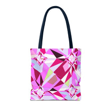Load image into Gallery viewer, DIAMOND DRIP Tote Bag - Rose Quartz Radiance
