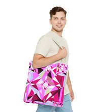 Load image into Gallery viewer, DIAMOND DRIP Tote Bag - Rose Quartz Radiance

