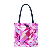 Load image into Gallery viewer, DIAMOND DRIP Tote Bag - Rose Quartz Radiance
