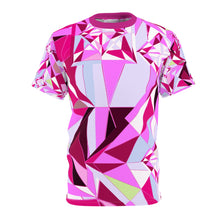 Load image into Gallery viewer, DIAMOND DRIP Unisex Cut &amp; Sew Tee - Rose Quartz Radiance
