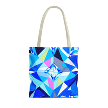 Load image into Gallery viewer, DIAMOND DRIP Tote Bag - Azure Aura
