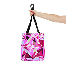 Load image into Gallery viewer, DIAMOND DRIP Tote Bag - Rose Quartz Radiance
