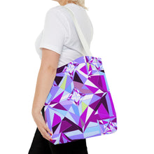 Load image into Gallery viewer, DIAMOND DRIP Tote Bag - Amethyst Allure
