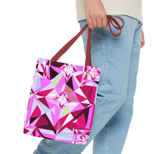 Load image into Gallery viewer, DIAMOND DRIP Tote Bag - Rose Quartz Radiance
