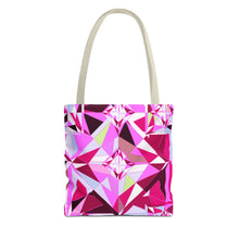 Load image into Gallery viewer, DIAMOND DRIP Tote Bag - Rose Quartz Radiance
