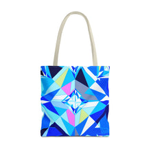 Load image into Gallery viewer, DIAMOND DRIP Tote Bag - Azure Aura
