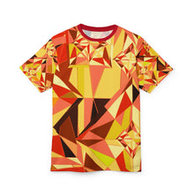 Load image into Gallery viewer, DIAMOND DRIP Unisex Cut &amp; Sew Tee - Firestone Flare
