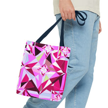 Load image into Gallery viewer, DIAMOND DRIP Tote Bag - Rose Quartz Radiance
