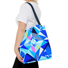 Load image into Gallery viewer, DIAMOND DRIP Tote Bag - Azure Aura
