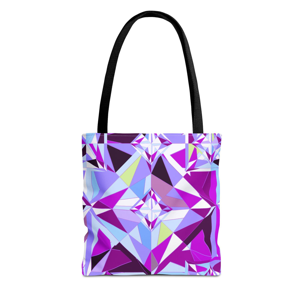 DIAMOND DRIP Tote Bag - Amethyst Allure