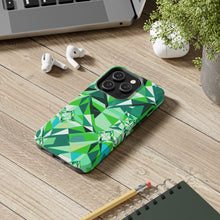 Load image into Gallery viewer, DIAMOND DRIP Phone Case - Peridot Glow
