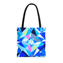 Load image into Gallery viewer, DIAMOND DRIP Tote Bag - Azure Aura
