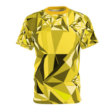 Load image into Gallery viewer, DIAMOND DRIP Unisex Cut &amp; Sew Tee - Lemon Zircon
