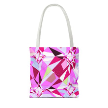 Load image into Gallery viewer, DIAMOND DRIP Tote Bag - Rose Quartz Radiance
