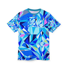 Load image into Gallery viewer, DIAMOND DRIP Unisex Cut &amp; Sew Tee - Azure Aura
