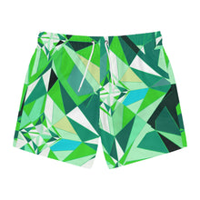 Load image into Gallery viewer, DIAMOND DRIP Swim Trunks - Peridot Glow
