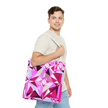 Load image into Gallery viewer, DIAMOND DRIP Tote Bag - Rose Quartz Radiance
