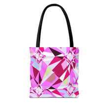 Load image into Gallery viewer, DIAMOND DRIP Tote Bag - Rose Quartz Radiance
