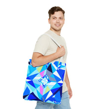 Load image into Gallery viewer, DIAMOND DRIP Tote Bag - Azure Aura
