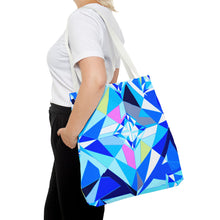 Load image into Gallery viewer, DIAMOND DRIP Tote Bag - Azure Aura
