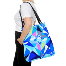 Load image into Gallery viewer, DIAMOND DRIP Tote Bag - Azure Aura
